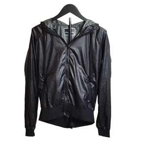 XTEND BARRE Lightweight Ripstop Windbreaker Hooded Jacket Sz M